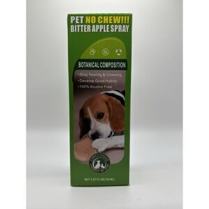 Bitter Apple Spray for Dogs to Stop Chewing 5.07 oz Natural Ingredients
